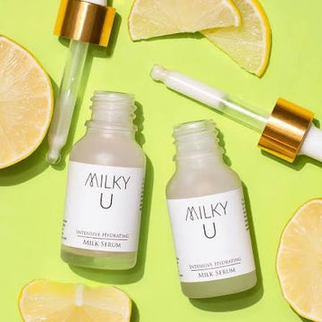 Milky U Serum bottle