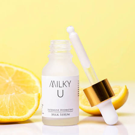 Milky U Serum packaging