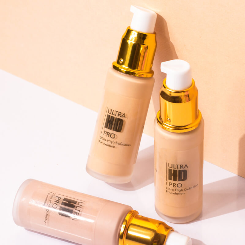 Ultra HD Pro Luminous Foundation shade range